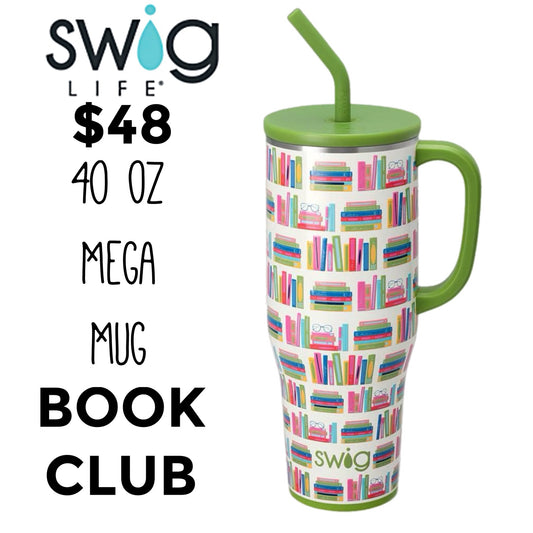 SWIG Book Club Mega Mug